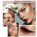Aaiffey Eyeliner Applicator Kit with Waterproof Brown Cream - Easy No-Skip Green Eyeliner Tool Set - Buy Online on SooperMarket.com