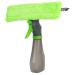 ZABEES 3 In 1 Glass Scraping Wiper Spray Scraper Brush Water Spray Window Cleaner Microfiber Cloth Pad Kit Household Cleaning Tool