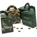 KOMBIUDA 12pcs Boxes Christmas Candy Gift Treat Bags Mini Christmas Paper Boxes Christmas Cookie Boxes Xmas Gift Boxes Christmas Boxes for Presents Christms Gift Boxes Biscuit Container 1 count (Pack of 1) Green - Buy Online on SooperMarket.com