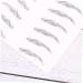 Gogogmee 2 Pairs 4d Imitation Eyebrow Makeup Brow Sticker Simulation Eyebrow Disposable 3d Makeup Tools - Buy Online on SooperMarket.com