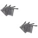 Healeved 8 Pcs Soap Soap Holder Bathing Soap Bar Soap Soap Grey Nylon Fiber