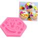 NAMOARLY Set Easter Cooking Supplies DIY Baking Cake Ice Cube Trays Cartoon Shape Easter Cookie Mould Silicone Fondant Easter Party Favor Supplies Nonstick Gummy Molds Candy Chocolate medium Pink - Buy Online on SooperMarket.com
