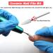 Fantexy 3/32 Ceramic Nail Drill Bit - Remove Acrylic & Hard Gels Safely | White Cone Nail File for Manicure & Pedicure | Fine Cuticle Cleaner - Buy Online on SooperMarket.com