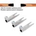 Metal Eyebrow Sharpener Lightweight U-Shaped Slotted Eyebrow Sharpening Tool for Travel (Silver) - Buy Online on SooperMarket.com