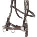 Heinick-Reitsport French Professional Leather Caveson | Brown Cavecon Cavesson for Thoroughbred & Cob | International Shipping Available - Buy Online on SooperMarket.com