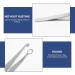 KALLORY Nose Hair Clip & Beard Trimming Scissors for Men | Stainless Steel Hair Tools & Eyelash Scissors - Perfect Grooming Essential - Buy Online on SooperMarket.com