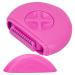 in 1 Women's Shaver Manual Hair Shaver Portable Body Hair Trimmer Hair Remover (Rose Red)