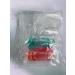 3 Pcs Jelly Nail Art Stamper Set with Double Head Silicone Stampers - Transparent Green Red Soft Nail Stamping Kit for Manicure Tools - Buy Online on SooperMarket.com
