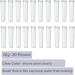 JFFX 20 Pcs Floral Water Tubes - Clear Plastic Flower Vials for Arrangement Decoration - Buy Online on SooperMarket.com
