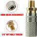 Paintball PCP 1/8 NPT Male Thread Coupler Quick Disconnect Adapter - Ideal for HPA CO2 Air Tank Refills - Buy Online on SooperMarket.com
