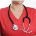 ADC 619ST Adscope Lite 619 Clinician Stethoscope with Tunable AFD Technology - Tactical Black | Ultra Lightweight Stethoscope - New Version - Buy Online on SooperMarket.com