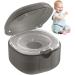 Neamou Stylish Pacifier Container & Clips Box - Universal Portable Gray Storage for Pacifier Accessories - Buy Online on SooperMarket.com
