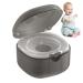 Kirdume Schnuller organizer-pacifier container box easy to clean stylish dust-dusted pacifier holder cover pacifier container for wrap pockets gray