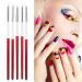 Buy Dekaim Nail Art Pens Set - 5pcs Red & White Silicone Dotting Tools for Perfect Manicure | International Shipping - Buy Online on SooperMarket.com