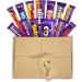 Personalised Cadbury chocolates hamper gift for everyone in unique presentation Full Sized Bars of the most favourite flavours comes with your own meaningful message (Personalised) - Buy Online on SooperMarket.com