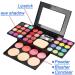 Jojomis 39Color Foldable Cosmetic Set Blusher Powder Eye Shadow Makeup Lipstick - Buy Online on SooperMarket.com