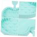 Buy NOLITOY Silicone Makeup Brush Cleaning Pad - Foldable 12x9cm Light Green - Best Beauty Tool for Cleaner Brushes - Buy Online on SooperMarket.com
