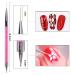 Rnitle Nail Art Fineliner Brush Set (5 Pieces) - Professional Detail Brushes for Nail Design & Painting | Perfect for Salons & Nail Care - Buy Online on SooperMarket.com