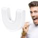 Jaw Exerciser for Men - U-Shaped Jawline Exerciser Jawline Trainer Jaw Strengthener Jaw Sculpting Tool with Storage Box for Adults White