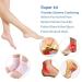 3 Pairs Gel Socks for Heel Protection & Moisturizing | Silicone Heel Spur Bandage for Dry Cracked Feet - Buy Online on SooperMarket.com