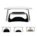 Nail Arm Rest Microfiber Leather Manicure Hand Pillow - White - Buy Online on SooperMarket.com