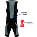 Kona II Men's Sleeveless Triathlon Suit with Storage Pocket - Small Charcoal/Black - Buy Online on SooperMarket.com