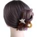 Vctitil Five-pointed Star Acrylic Hair Claws Hair Clips Ponytail Holders Shark Clip Barrettes Hair Accessories for Women Girl Thin Thick Hair(pink) - Buy Online on SooperMarket.com
