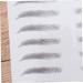 Hemoton 2pcs 3d Eyebrow Stickers Artificial Eyebrow Imitation Eyebrow - Buy Online on SooperMarket.com