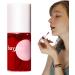 Jingling Lip and Cheek Tint Stain - Waterproof Apple Red Lipstick & Gloss | Moisturizing Make-up for Women | 7ml - Buy Online on SooperMarket.com
