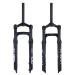 BOLANY Snow Bike Front Fork for A Bicycle 26inch Aluminum Alloy Air Gas Fat Fork Bike for 4.0" Tire Bicycle Accessories manual