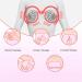 HOHXFYP USB Breast Massager Cotton Electric Vibration Breast Enlargement Bra Wearable Bust Lift Enhancer Machine Shoulder Strap Included Red - Buy Online on SooperMarket.com