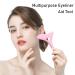 2pcs Silicone Eyeliner Stencils: Winged Tip & Eyebrow Pencil | Reusable & Multifunctional Eye Makeup Tool Kit - Pink - Buy Online on SooperMarket.com