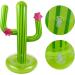 UNIME Inflatable Cactus Ring Toss Game Set Target Toss Floating Swimming Ring Toss Includes Inflatable Cactus 4 Color Rings for Fiesta Party Accessories Hawaiian Pool Beach Party Decoration Supplies - Buy Online on SooperMarket.com