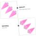 Healeved 6 Pcs Wax Head Rhinestone Dotting Pen Tips Nail Picker Replacement Tips Rhinestones Picker Tips Point Drill Pen Tip Rhinestone Picker Head Manicure Tools Nail Art Tool Pink Acrylic - Buy Online on SooperMarket.com