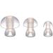 Hiibaby 3 Pieces ear plugs Hearing Aid aids Eartip ear tip ear tips Tubing ear pieces piece-hearing aid tube about 9cm length BTE Hearing Aid Aids Domes and Tube Kit - Buy Online on SooperMarket.com
