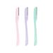Brushworks Precision Eyebrow Razors - Pack of 3 in Pastel Colors | International Shipping Available - Buy Online on SooperMarket.com
