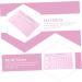 Mikinona Magnetic Eyelash Board Hand Plate Lashes Magnetic False Eyelashes Pallet Holder Eyelash Grafting Supplies Lash Storage Board Eyelash Holder Accessories Acrylic Epoxy Pink 14.3x9.4cm Pink - Buy Online on SooperMarket.com