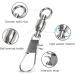 AMYSPORTS Fishing Swivels with Interlock Snap Ball Bearing Swivels - 25pcs, Size 0 (20lb) - Saltwater/Freshwater Tackle Leaders - Buy Online on SooperMarket.com