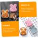 Alipis Cake Mold Easter Cake Layer Pan para Chocolate De Baking Pans for Oven Bread Mold Chocolate Bunny Silicone Pastry Pan Ice Cream Molds Easter Chocolate Bakeware Silica Gel Ice Cubes - Buy Online on SooperMarket.com