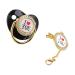 Bling Baby Pacifier Set - Non-Toxic & Healthy | 'I Love You' Design - Perfect for Parties | Stylish Loss-Prevention Features - Buy Online on SooperMarket.com