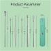 SOMROZ 6-Piece Ear Cleaning Tool Set 2023 - Professional Stainless Steel Earwax Removal Kit with Spiral Design and Portable Keychain Case - Buy Online on SooperMarket.com