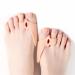 Gel Toe Separators for Overlapping Toe Bunion Relief | Bunion Corrector Pads with 2 Loops | Suitable for Bunion and Callous Removers | One Size - Buy Online on SooperMarket.com