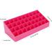 Alvinlite Lipstick Display Stand - 36 Space Pink Plastic Lipstick Organizer Rack for International Shipping - Buy Online on SooperMarket.com