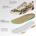 OrthoComfoot Women's Walking Shoes - Arch Support Fashion Sneakers for Plantar Fasciitis Relief - Size 9.5-10 W2 Leopard - Buy Online on SooperMarket.com