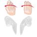ANGGREK Silicone Toe Protectors - 1 Pair Toe Separator for Bunions & Discomfort Relief - Buy Online on SooperMarket.com