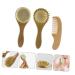 PLAFOPE 1 Set Baby Hair Brush and Hair Dryer Set with Scalp Massage and Wood Comb - Newborn and Baby Hair Care Essentials - Buy Online on SooperMarket.com