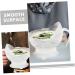 Button Hook Helper 4 Pcs Anti-Shift Bowl Cutlery Serving Utensils Elderly Eating Bowls Suction Bowls Silicone Dining Bowl Silicone Elderly Bowl Elderly Dining Bowls Anti Fallen Bowl White 17.00X15.50X12.00CM White - Buy Online on SooperMarket.com