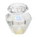 minkissy 2 Pcs Nail Art Crystal Cup Glass Dappen Dish for Acrylic Nails Nail for Acrylic Application Glass Tumbler with Lid Glass Containers for Liquids Nail Tech Bowl White Matte 5.5x5.5cmx2pcs Whitex2pcs