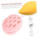 Angoily Box Beauty Egg Storage Bag - Pink Sponge Egg Tray for Travel 7.8x6cm | International Shipping - Buy Online on SooperMarket.com