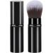 Makeup Brush for Foundation - Multipurpose Telescopic Cosmetics Brushes | Portable Face Makeup Brushes Beginner Friendly Powder Brush for Home Travel Black - Buy Online on SooperMarket.com